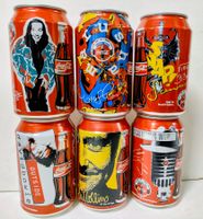 alte Coca-Cola Muster/Dekorations-Dosen original Luftgefüllt