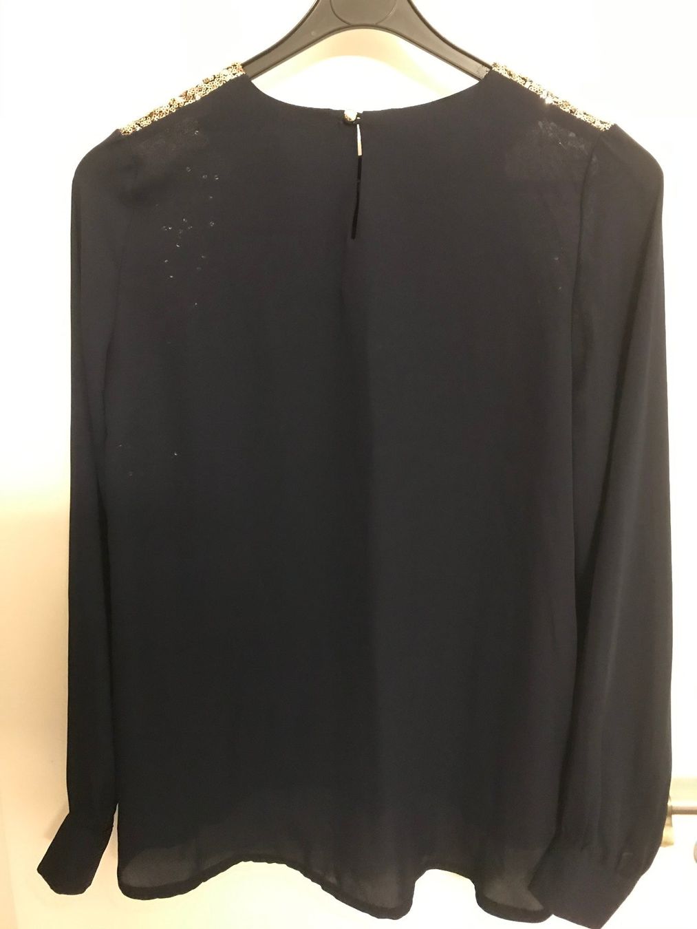 Tops: Glitzerndes Fest-Tags-Oberteil; Gr. S – Neu (gemäss Beschreibung) aus Zürich von LisM. 6