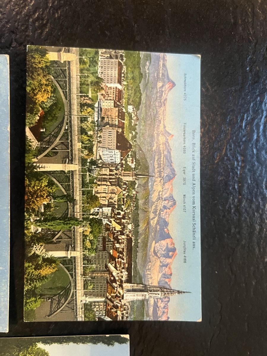 Cartoline postali: 6 Ansichtskarten Bern historisch 1916-1923 – Usato da Laufen venduto da Belezza 6
