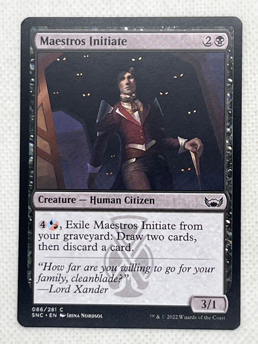 Magic The Gathering Carte collezionabili: MTG Maestros Initiate SNC 086 Englisch Common – Usato da Hinterkappelen venduto da Kim1992