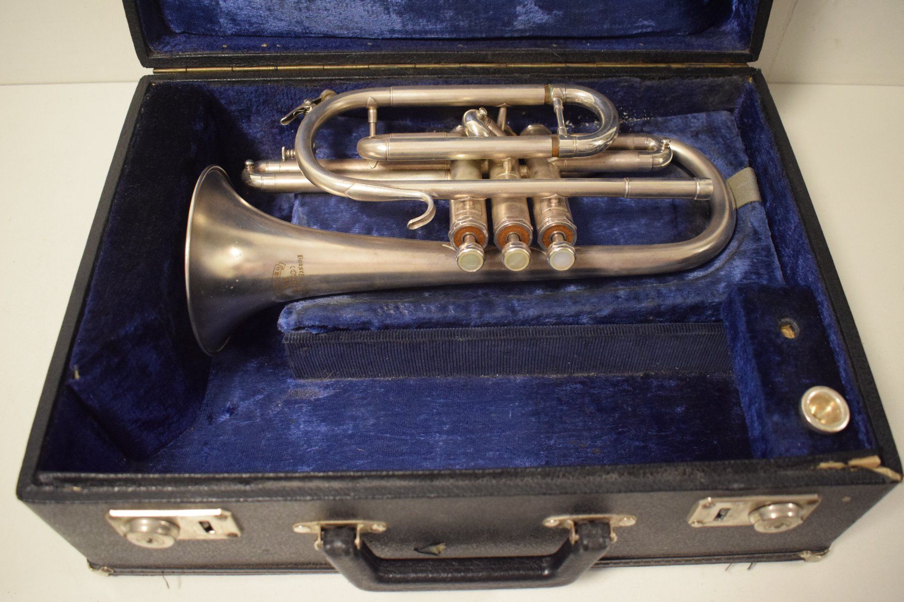 Musikinstrumente: Cornet Boosey Hawkes Westminster – Gebraucht aus Zürich von Brockito
