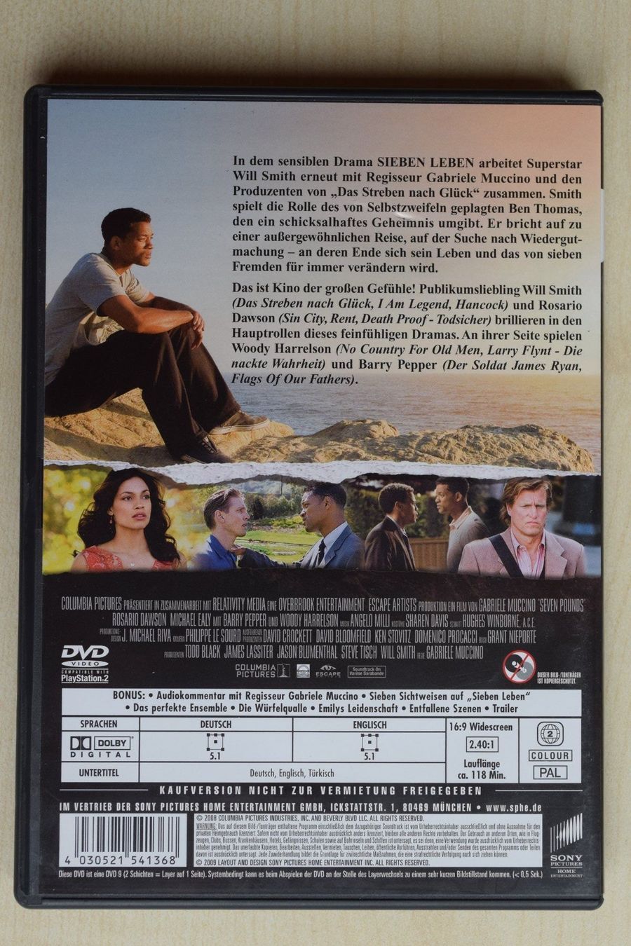 Tous les DVDs: DVD: SIEBEN LEBEN (93) – D'occasion à Reutigen par DONDON55 1