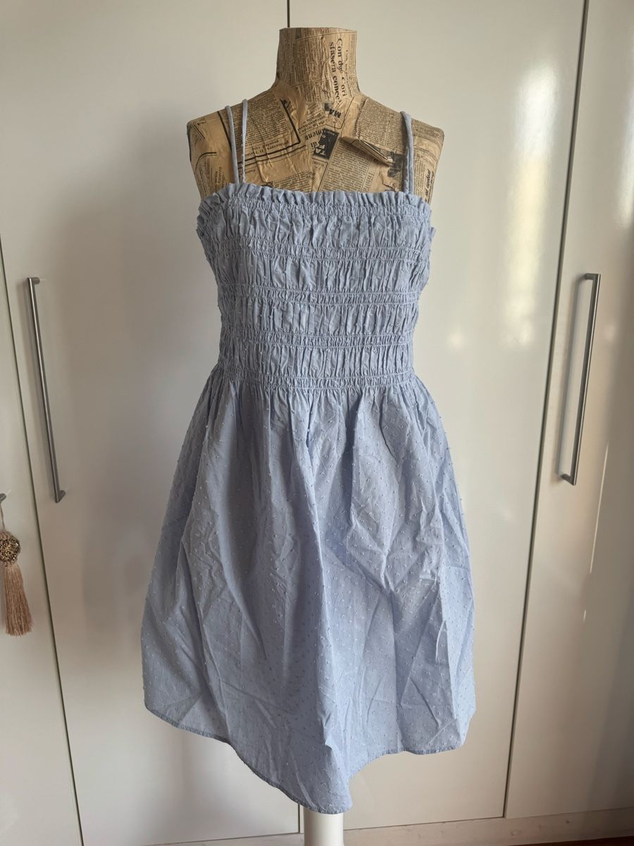 H&M Kleider: Baumwollekleid – Neu (gemäss Beschreibung) aus Rotkreuz von Mini_mela33 1