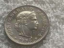 20 centimes/rappen 1956
