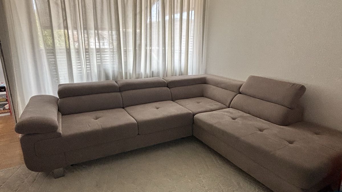 Divani: Ecksofa Taupe  – Usato da Herbligen venduto da lar_8dhv