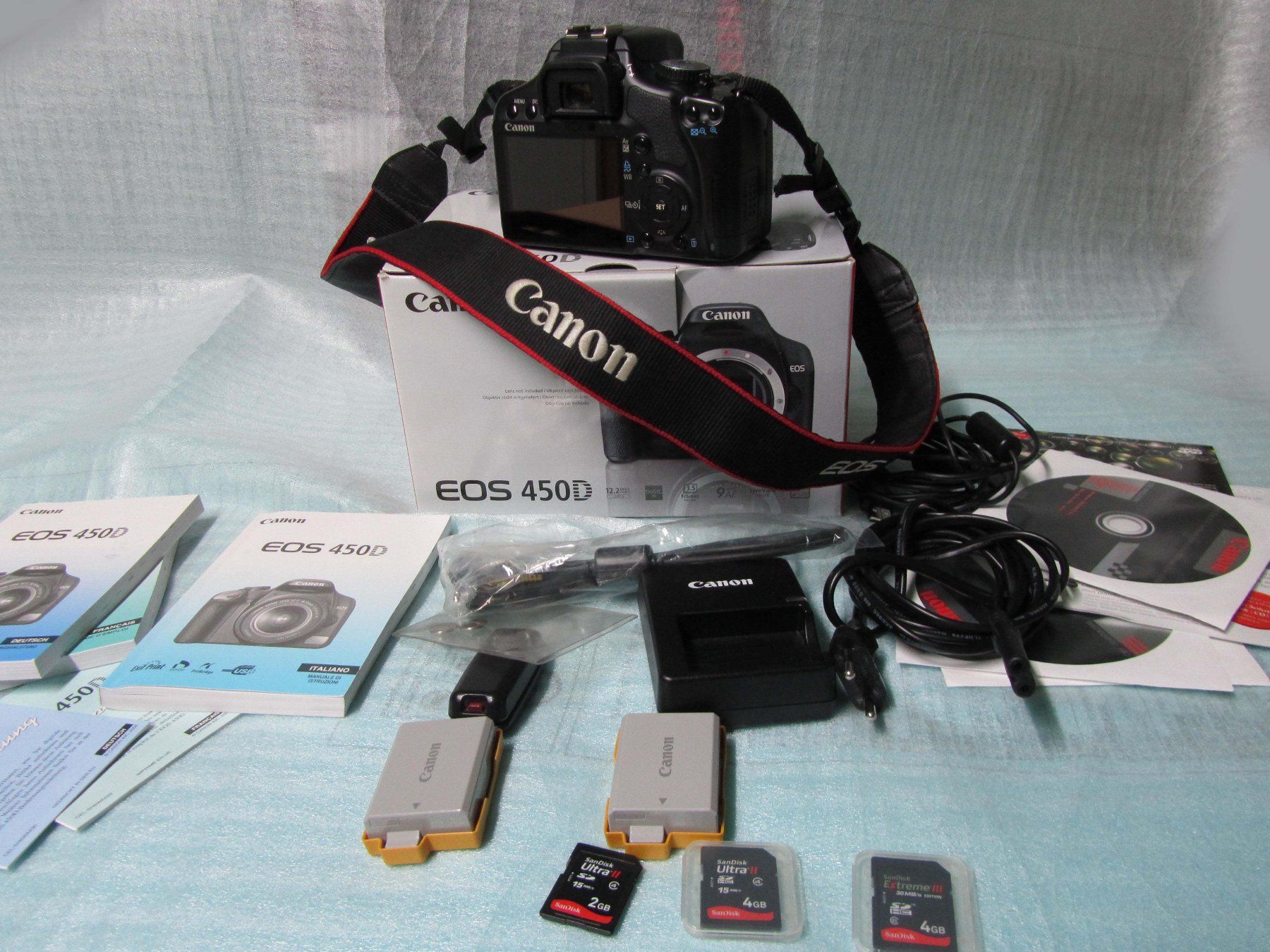 Canon Fotocamera: Canon EOS 450D Spiegelreflexkamera – Usato da moosseedorf venduto da RTN10 4