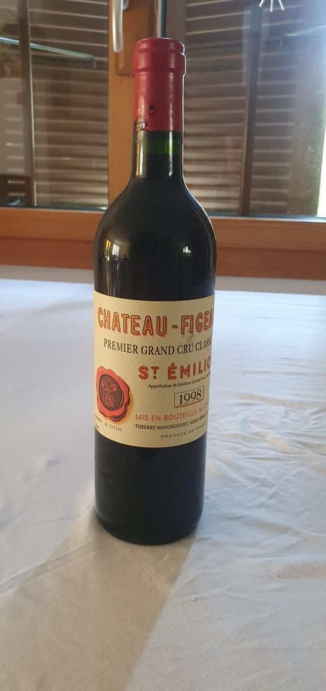 Vino: 1 Flasche Château Figeac Saint-Emilion GCC B 1998 – Nuovo (secondo la descrizione) da Meinisberg venduto da Kenmare
