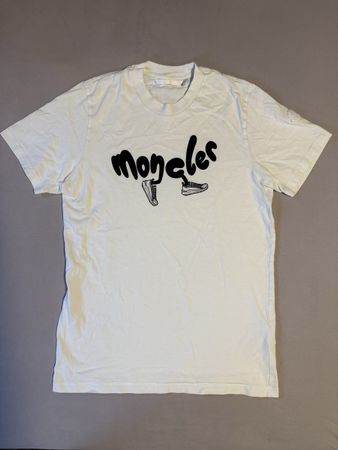 Moncler T-Shirt | Grösse M, weiss