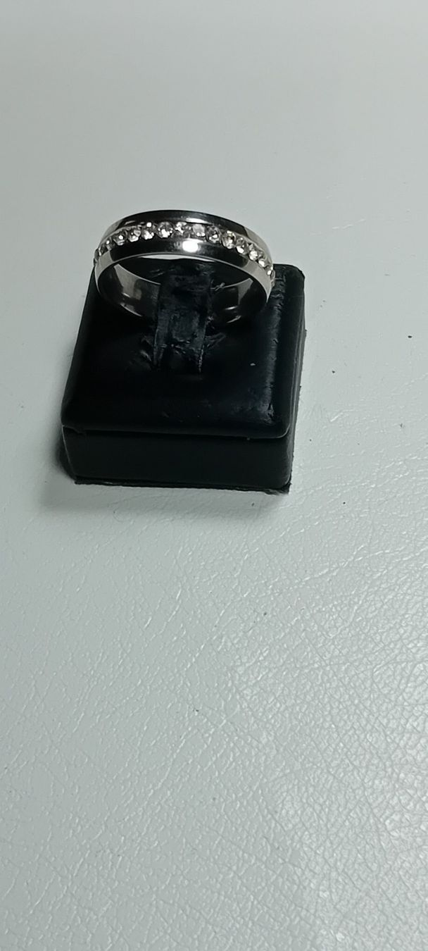 Anelli: ring edelsthal 316L,,mit zerkonia – Nuovo (secondo la descrizione) da Basel venduto da bij_5hqd 1