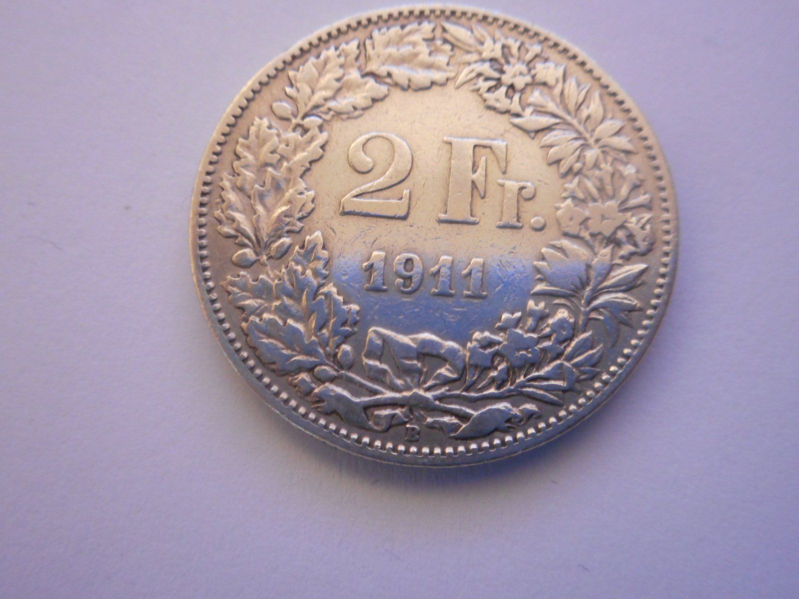 Alle Münzen: 2 Fr. 1911  silber – Gebraucht aus Kriegstetten von pizlad2010