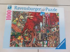 Puzzle Verborgene Welt, Ravensburg, 1000 Teile
