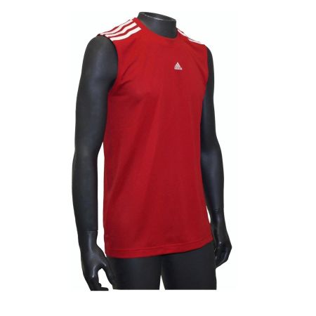 adidas Herren Basketball Top Jogging Velo Climacool/rot/Gr.S
