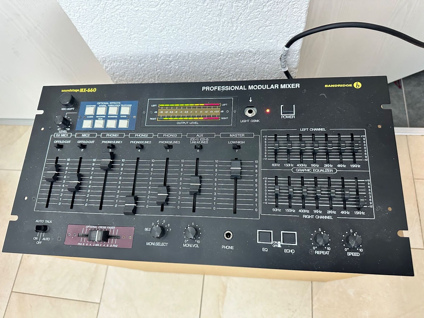 BANDRIDGE MX-660 Professional Modular Mixer (Gebraucht) in Othmarsingen ...