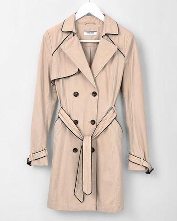 NAF NAF Trenchcoat Beige – Grösse 42 – neuwertig