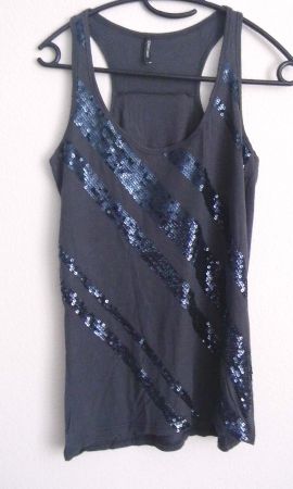 Stretch - Tanktop, Grau, Gr. L * Chicorée *