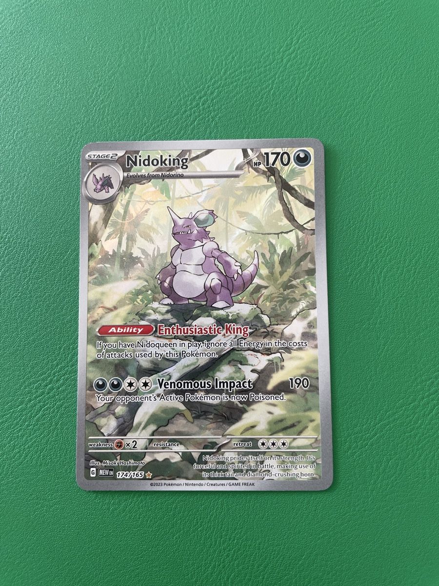Pokémon Carte collezionabili: Pokemon 151 Nidoking EN – Usato da Wallisellen venduto da ale_v9vd 1