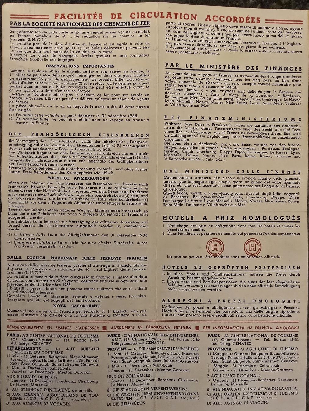 Biglietti: Eisenbahnticket RF 1938 – Usato da Zufikon venduto da manifesto 2