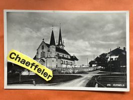 Alte Ansichtskarte Gurmels FR, Feldpost, Rarität!