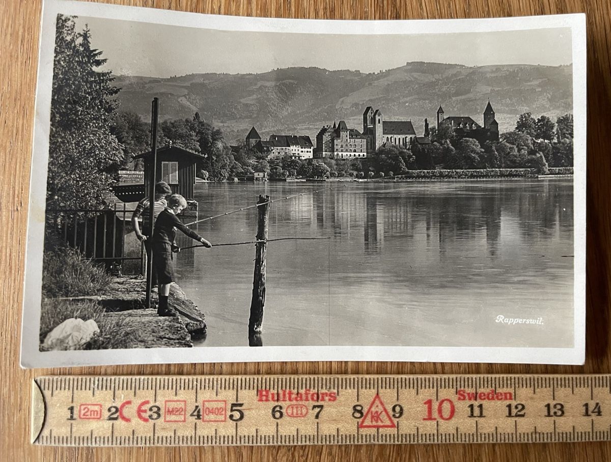 Cartoline postali: Ansichtskarte Rapperswil – Usato da Waldstatt venduto da Cremschnitte
