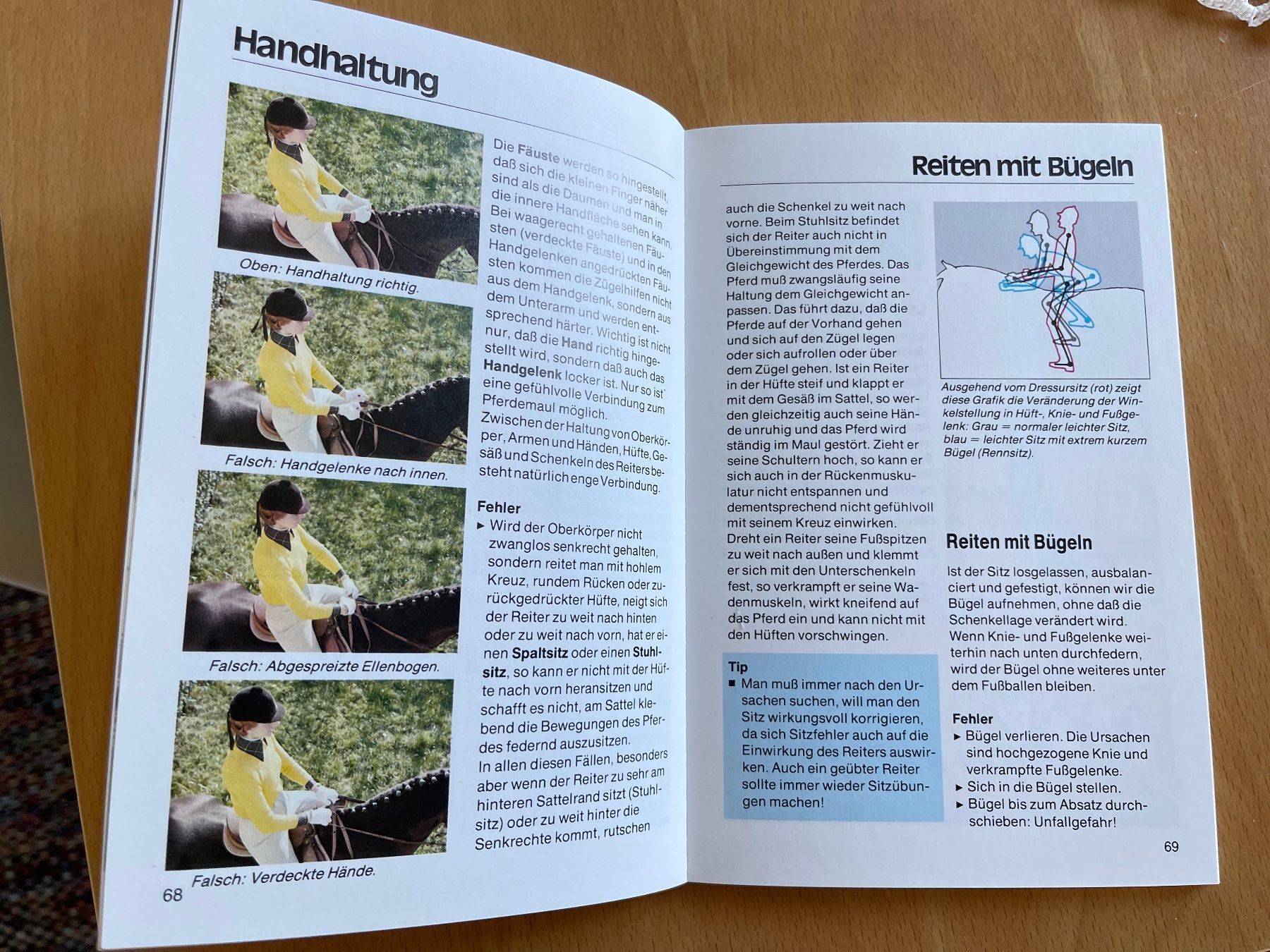 Libri: Richtig reiten, Reitlehrbuch – Usato da Winterthur venduto da 1956ingi 1