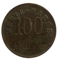 Werth Marke 100 - B - Jeton