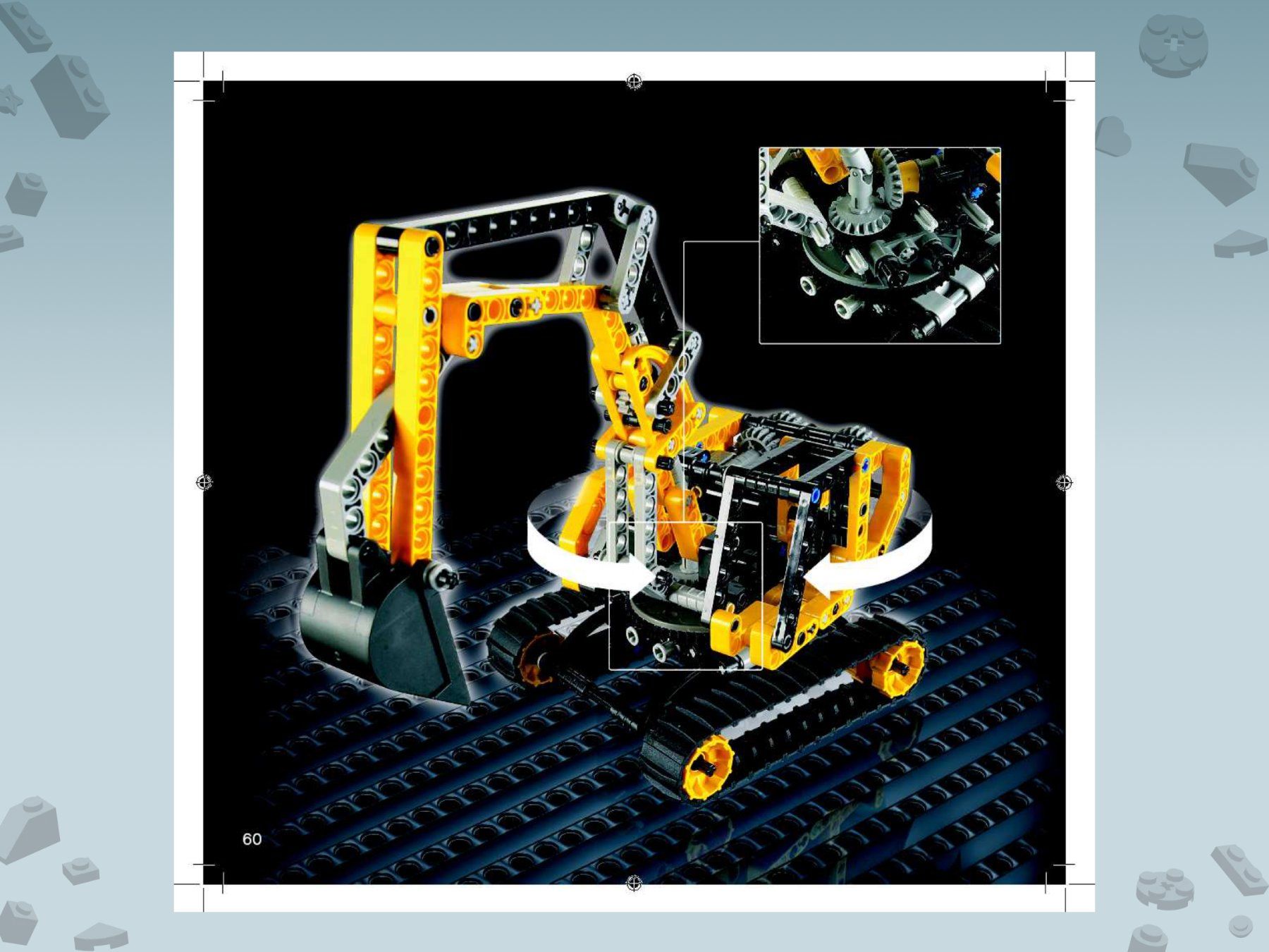 Lego Giocattoli: Lego Technic- Kettenbagger – Usato da Lausen venduto da Rotezora79 3