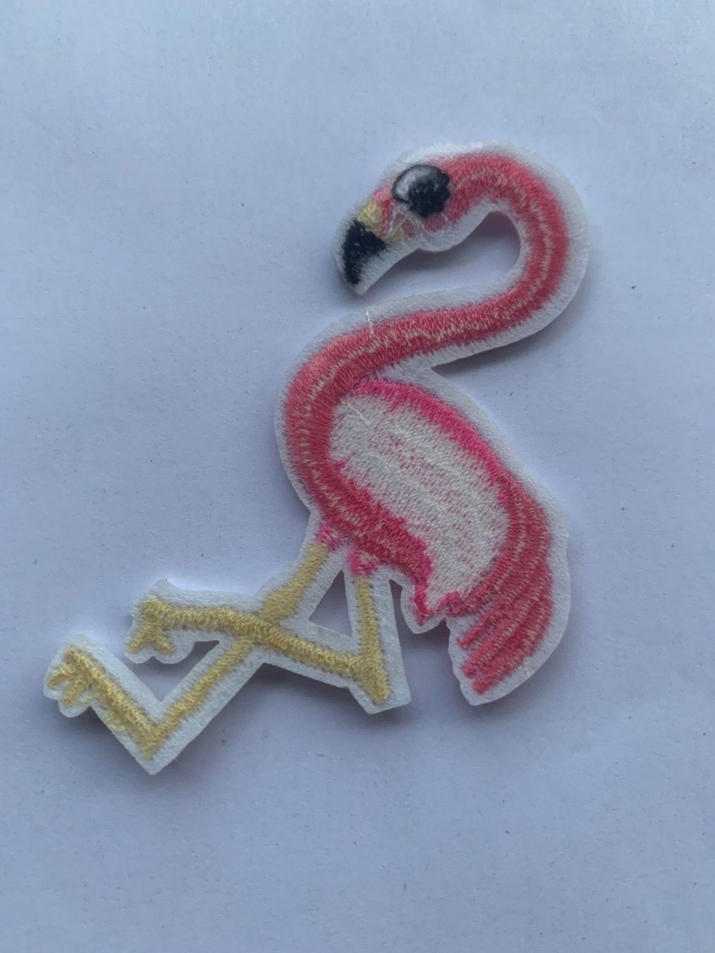 Toppe: Flamingo Patch Badge, Bügelbild – Nuovo e nell'imballaggio originale da Ostermundigen venduto da Mcone 2