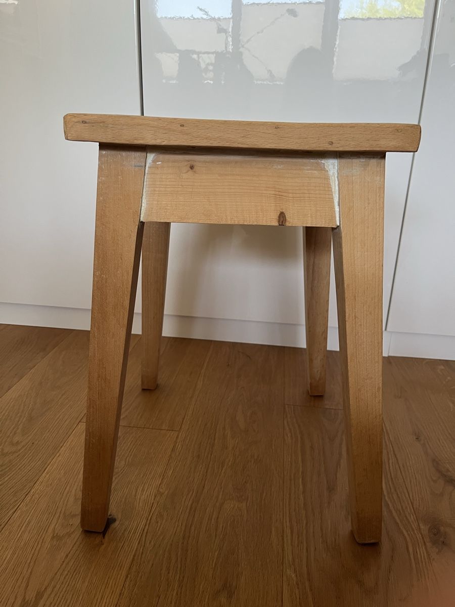 Hocker: Tabouret en bois naturel bon état – Gebraucht aus St. Prex von Nikolletta 3