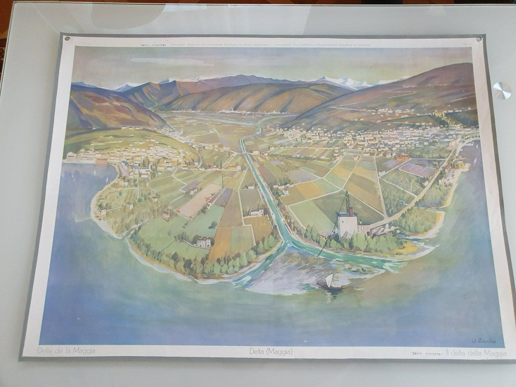 Foto & Immagini: Schulwandbild Nr. 67 Delta (Maggia) – Usato da Fribourg venduto da YannDuc