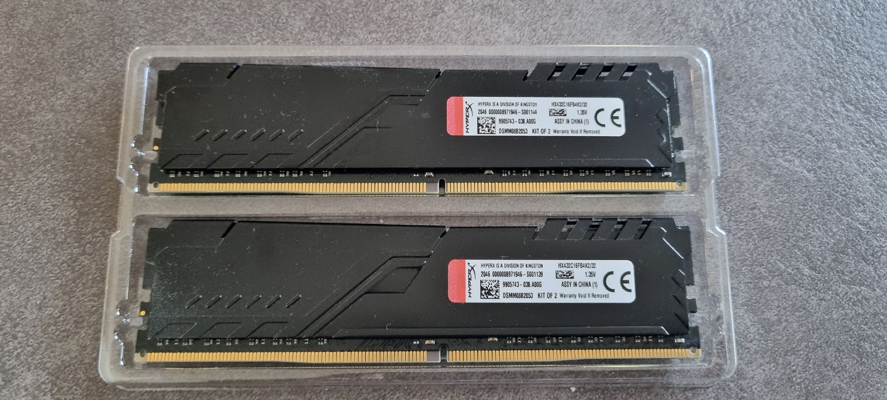 HyperX Fury DDR4, 32 GB (2x16GB) RAM Kit, 3200MHz (Gebraucht) in