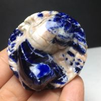 Katze Statue Sodalite Katzen Figur Sodalith Chat Chaton