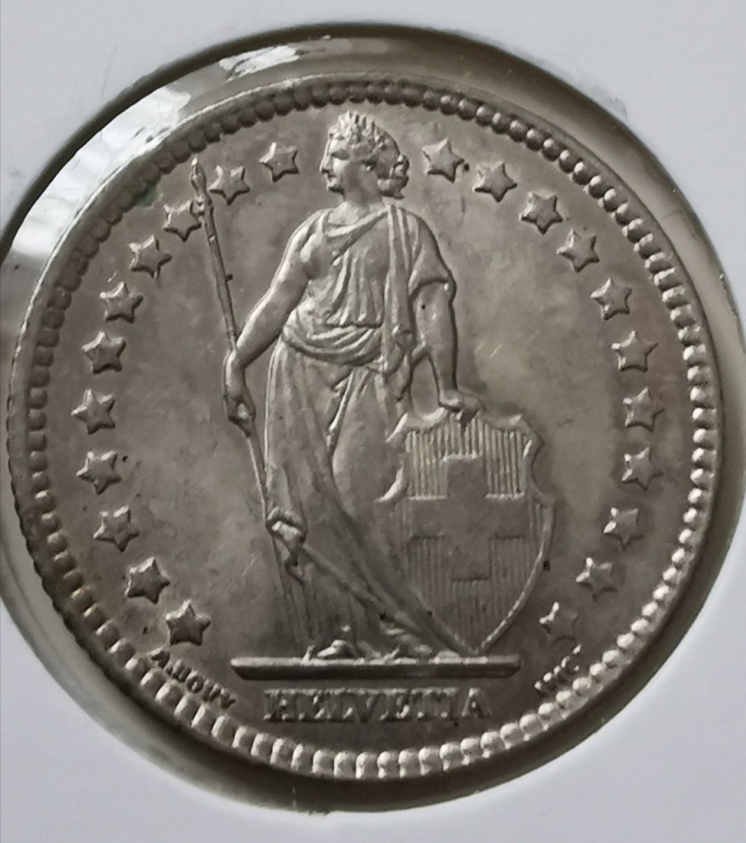 Tutti le monete: 1 Franken 1921 Silber Top – Usato da Zürich venduto da turbopuz 1