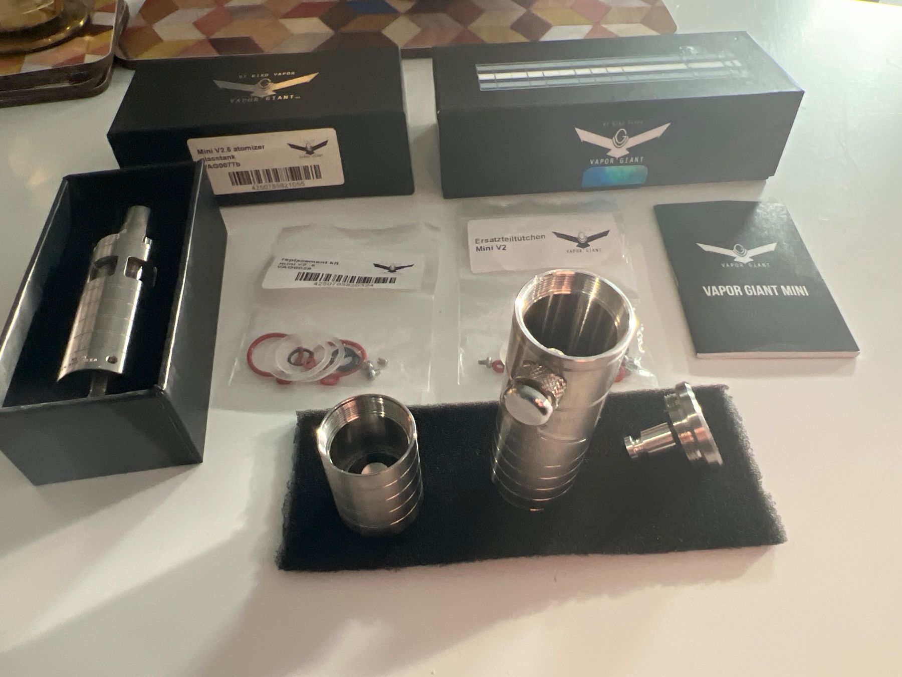 Sonstige Tabakwaren: Set up VAPOR GIANT mod 18650 + rta mini V2.5 + accessoires – Gebraucht aus Bouveret von Feelgoodtrading 9