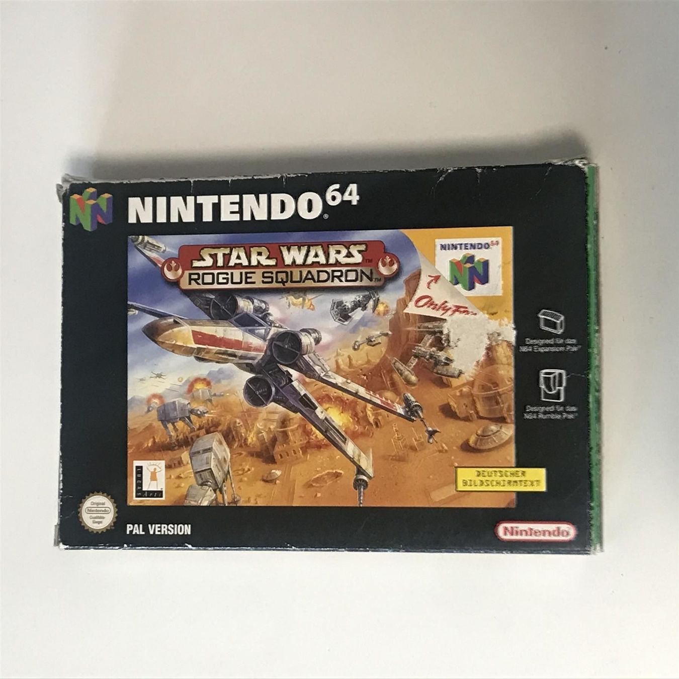 Giochi: Star Wars - Rogue Squadron  N64 OVP – Usato da Mollis venduto da GamingCorner 2