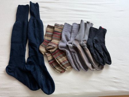Socken Wolle Mix Grösse 39-42 Konvolut guter Zustand | 5 Stk
