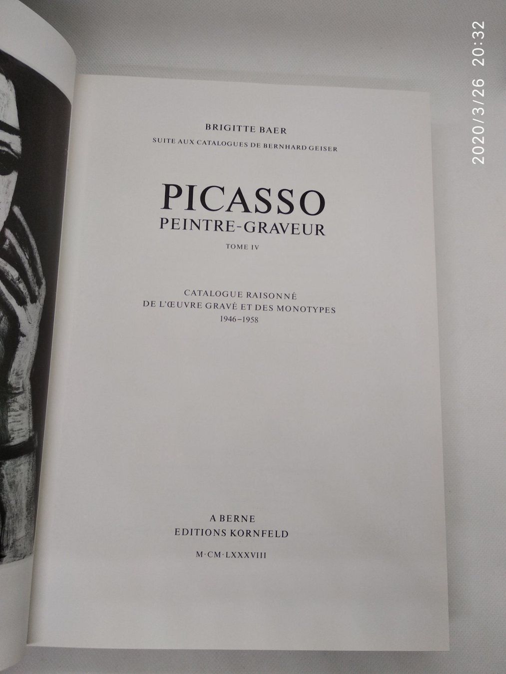 Libri: PABLO PICASSO WERKVERZEICHNIS – Usato da Goldach venduto da Gaip 3