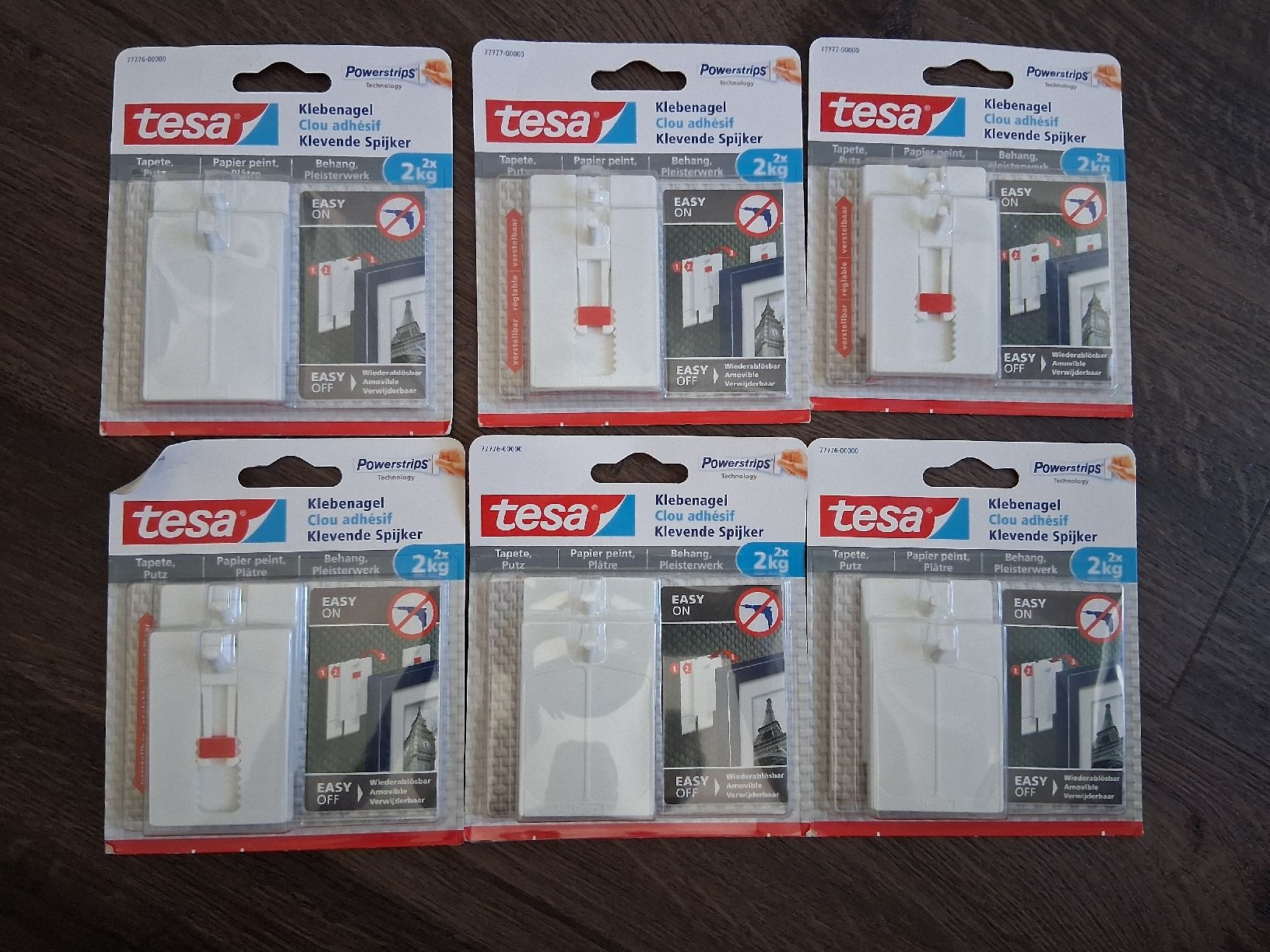 Tesa Tutti gli attrezzi: Tesa Klebenägel 6er-Pack,  Originalverpackt! – Nuovo e nell'imballaggio originale da Rothenthurm venduto da SirCroci-Cardshop