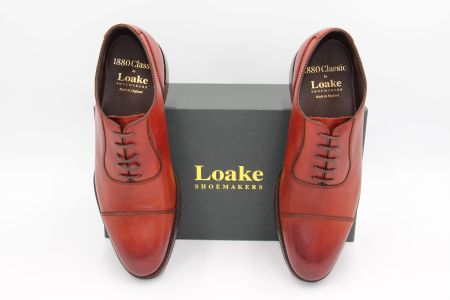 **NEU** Herren Lederschuhe 1880 Evans von LOAKE Gr. 41