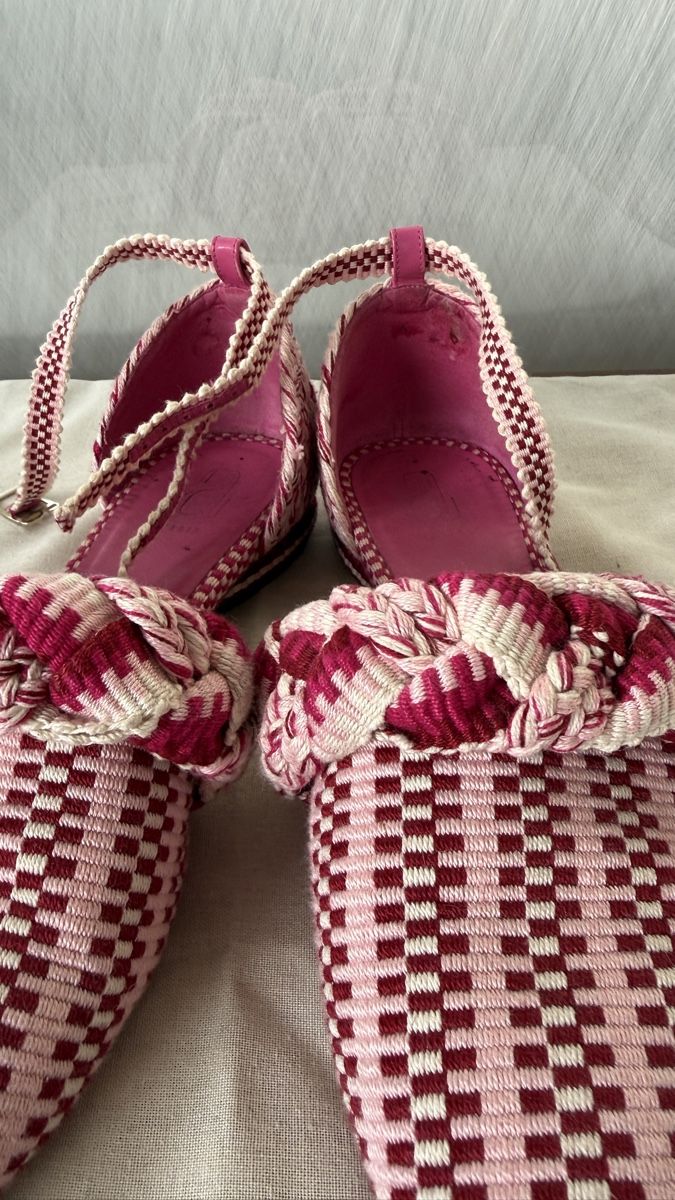 Scarpe da donna: Antolina Woven Pointed Toe Ballerinas, Size 40 – Usato da zug venduto da Inaar 2