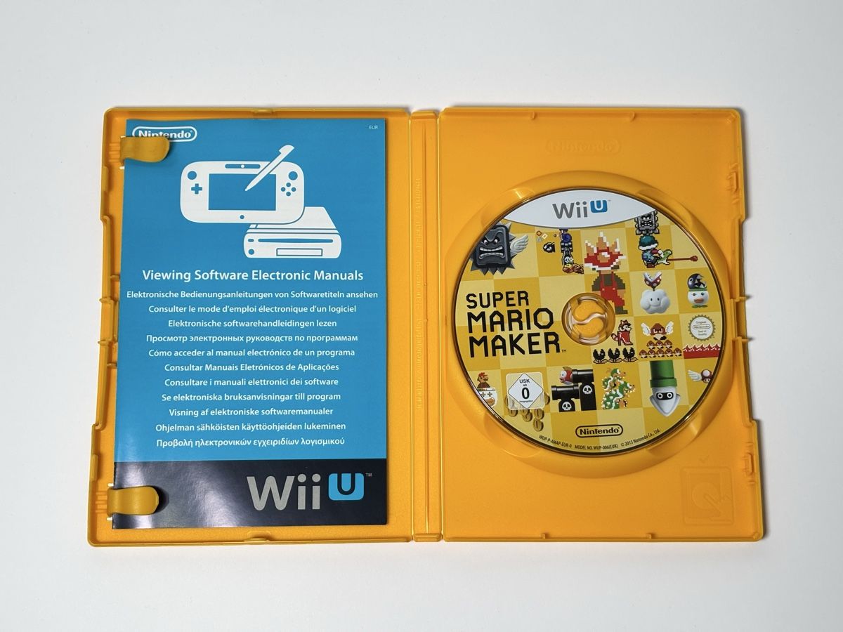 Nintendo Jeux: Super Mario Maker Wii U gioco completo ottimo stato – D'occasion à Gordola par kar_gy5g 2
