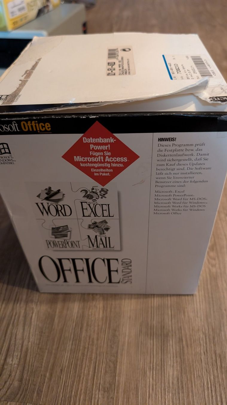 Microsoft Software: Microsoft Office 4.20 (1994) Standard/Update – Gebraucht aus Bad Ragaz von MR_BR 7