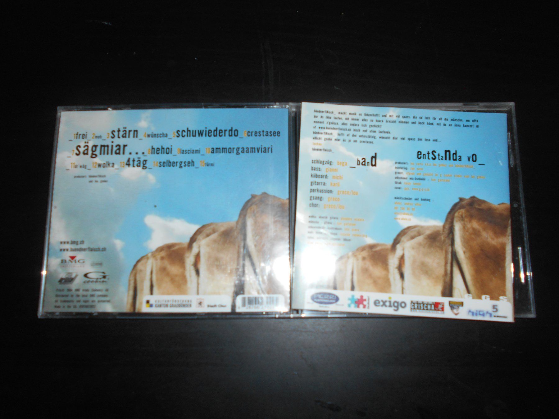 CD: Bündnerflaisch – Bündnerflaisch_ / 2004 – Usato da Aarberg venduto da witchhunter01 1