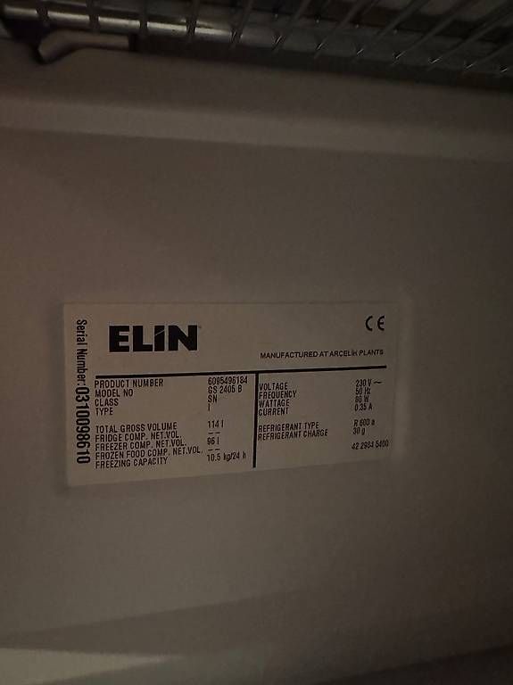 Congelatori: ELIN Gefrierschrank - 96 Liter – Usato da Watt venduto da jak_85hj 3