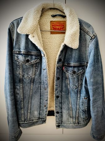 Levi's Jeansjacke Sherpa Futter Grösse S