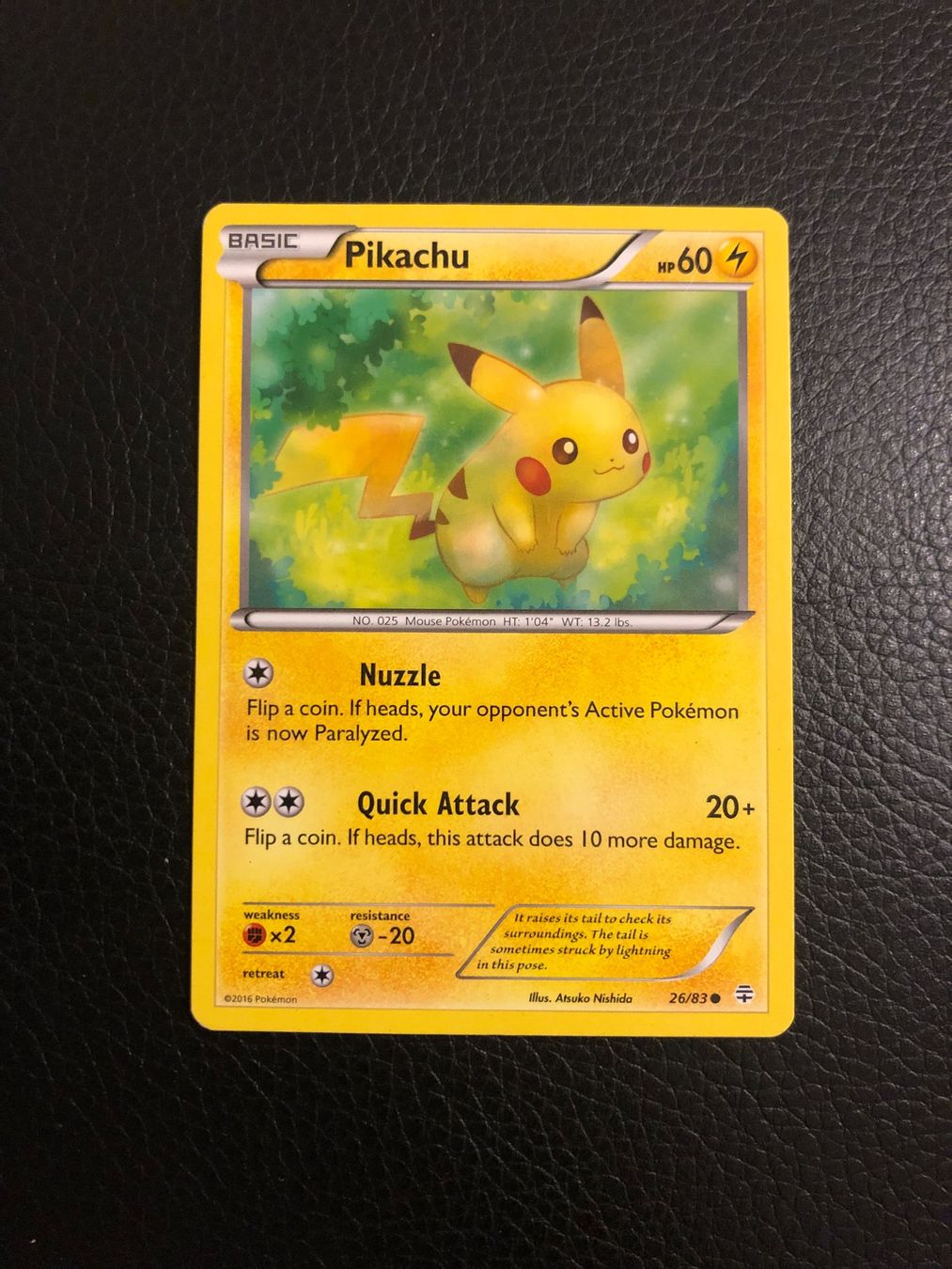 Pokémon Carte collezionabili: 2016 Generations 20th anniversary Pikachu 26/83 Ab 1 – Usato da Paradiso venduto da Pkmn10