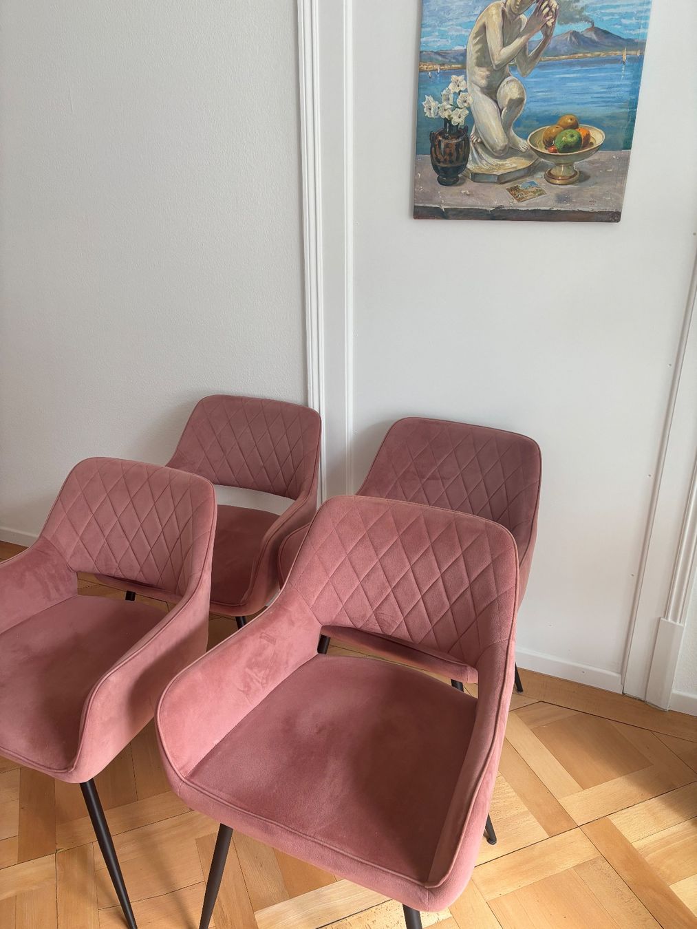 Mömax Sedie: 4 Stühle Samt in Bern – Usato da Bern venduto da ori_98gq 1