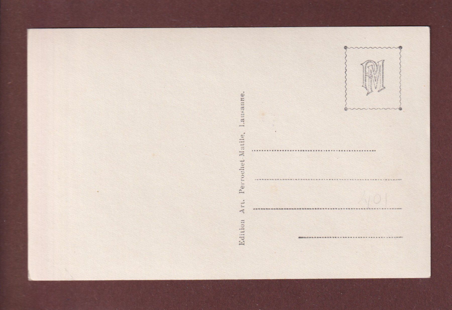 Cartoline postali: Château d'ORON - Bibliothèque Plafond – Usato da Pully venduto da nicecards 1