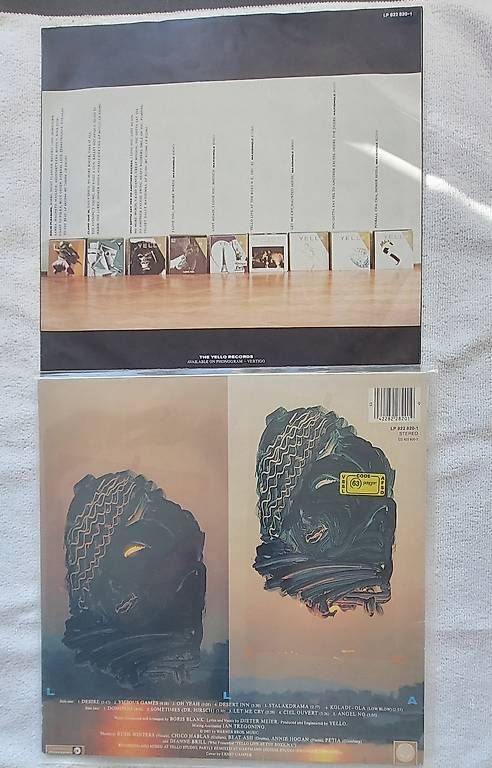 Dischi in vinile: YELLO- "STELLA" LP (1985) – Usato da NENDELN venduto da Vinylandmote 1