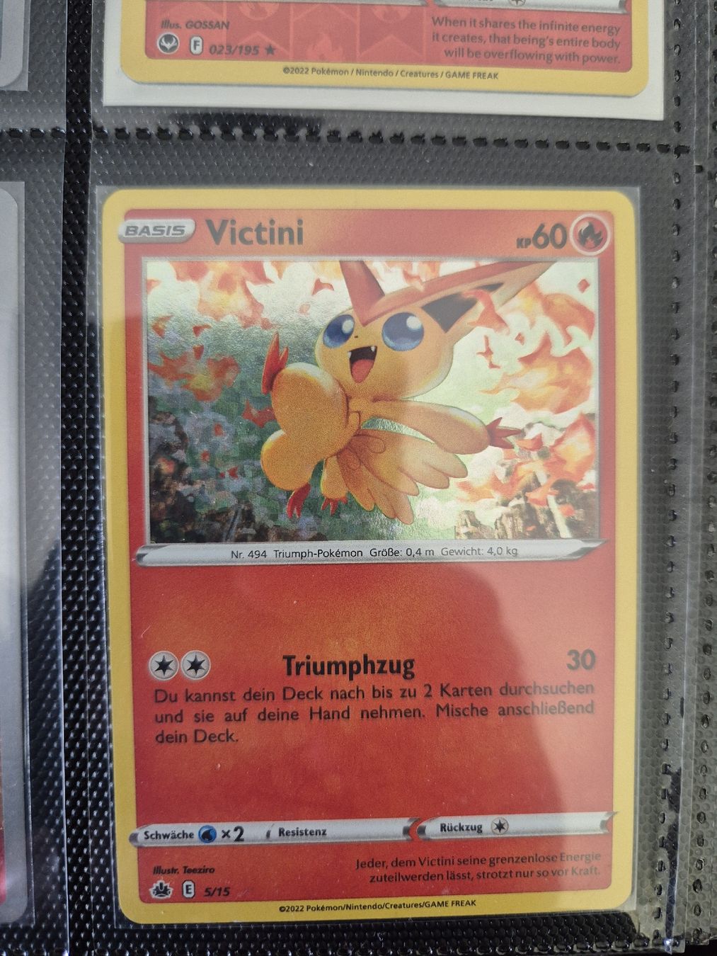 Pokémon Sammelbilder & Trading cards: Victini Pokemon Kollektion – Gebraucht aus Neuhausen von sou_t9p8 4