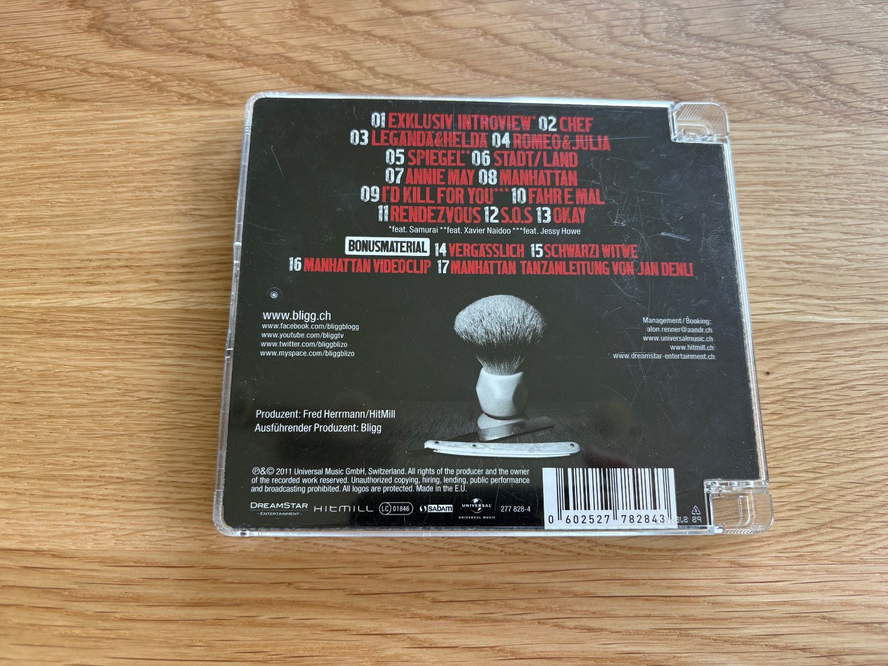 CDs: Bligg - Bart aber herzlich - Original CD - Top Zustand! – Gebraucht aus Wettswil von nobelii 1